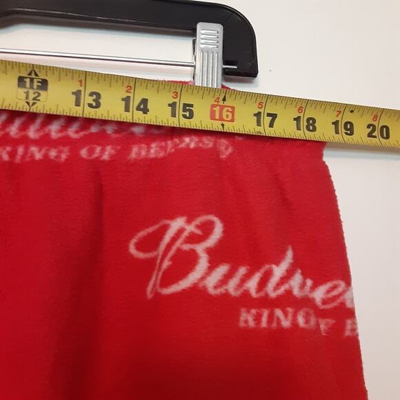 Budweiser logo Allover Microfleece Lounge Pajama Pants 2X-Large - Picture 7 of 9